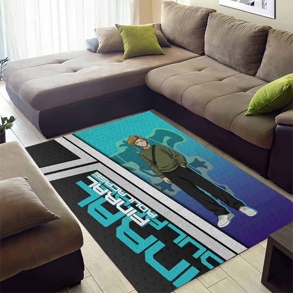 Black Clover Finral Roulacase Area Rug Anime Illustration Style