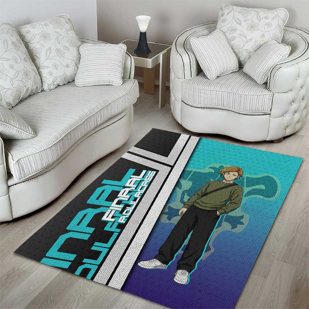 Black Clover Finral Roulacase Area Rug Anime Illustration Style