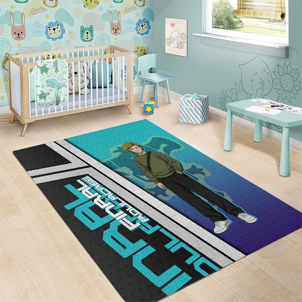 Black Clover Finral Roulacase Area Rug Anime Illustration Style