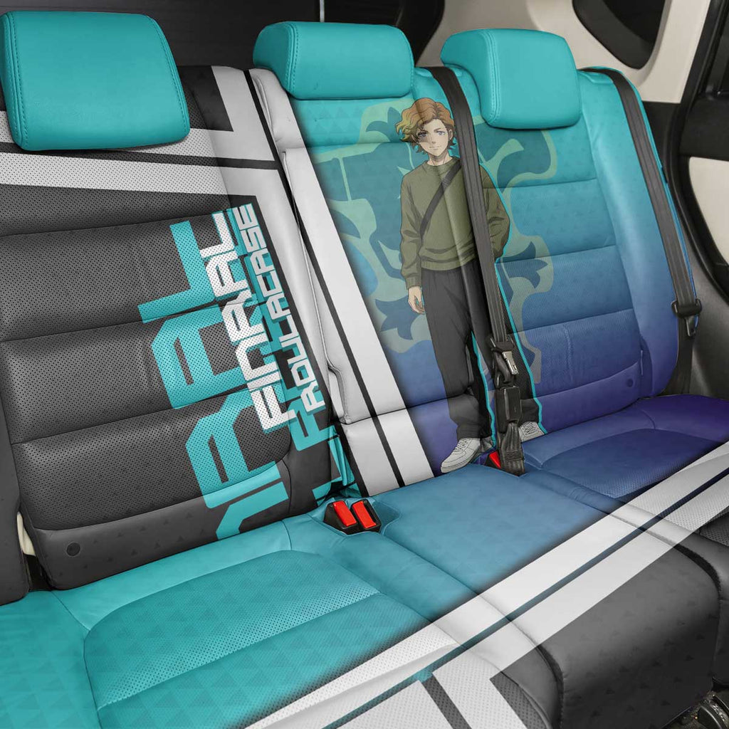 Black Clover Finral Roulacase Back Car Seat Cover Anime Illustration Style
