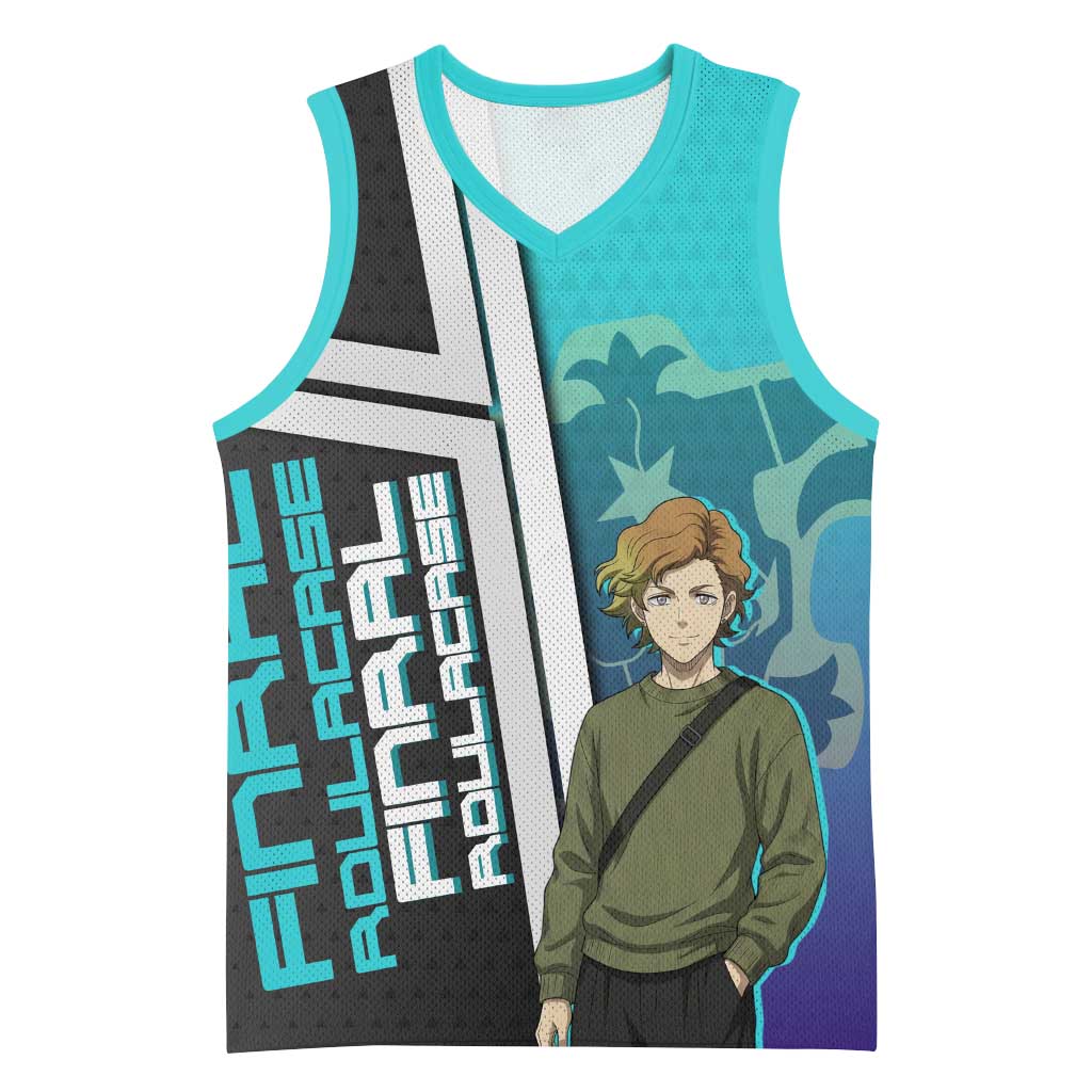 Black Clover Finral Roulacase Basketball Jersey Anime Illustration Style