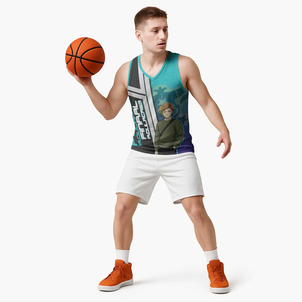 Black Clover Finral Roulacase Basketball Jersey Anime Illustration Style