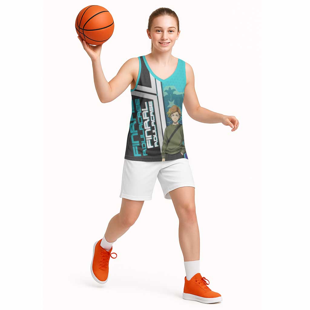 Black Clover Finral Roulacase Basketball Jersey Anime Illustration Style