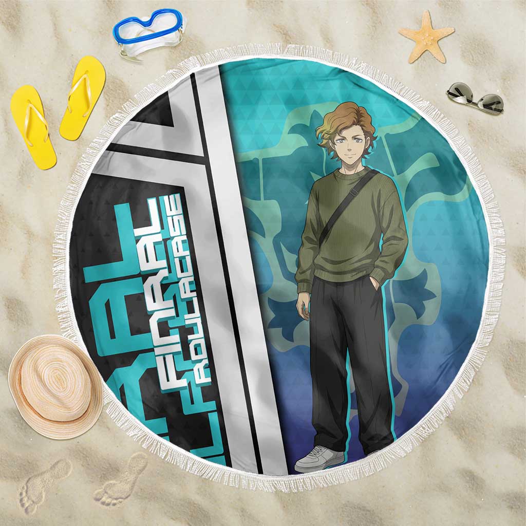 Black Clover Finral Roulacase Beach Blanket Anime Illustration Style