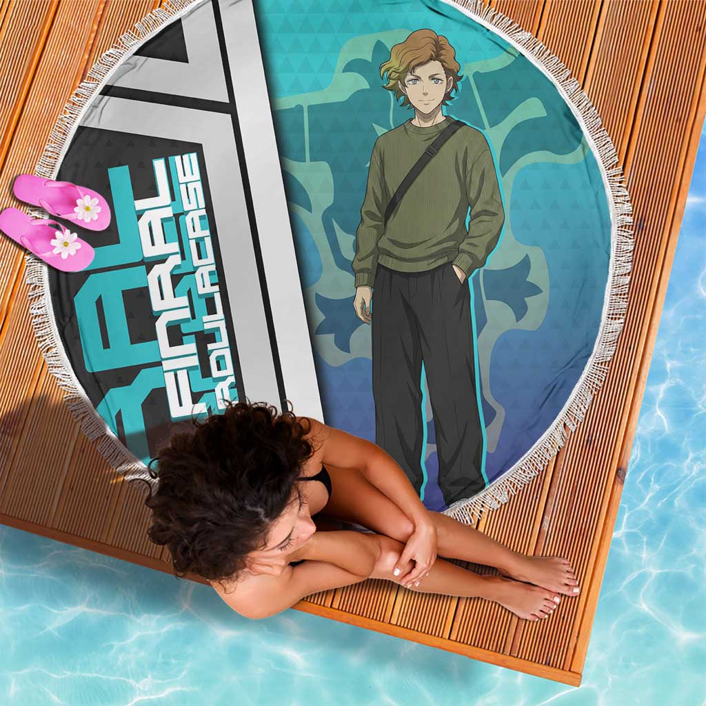 Black Clover Finral Roulacase Beach Blanket Anime Illustration Style