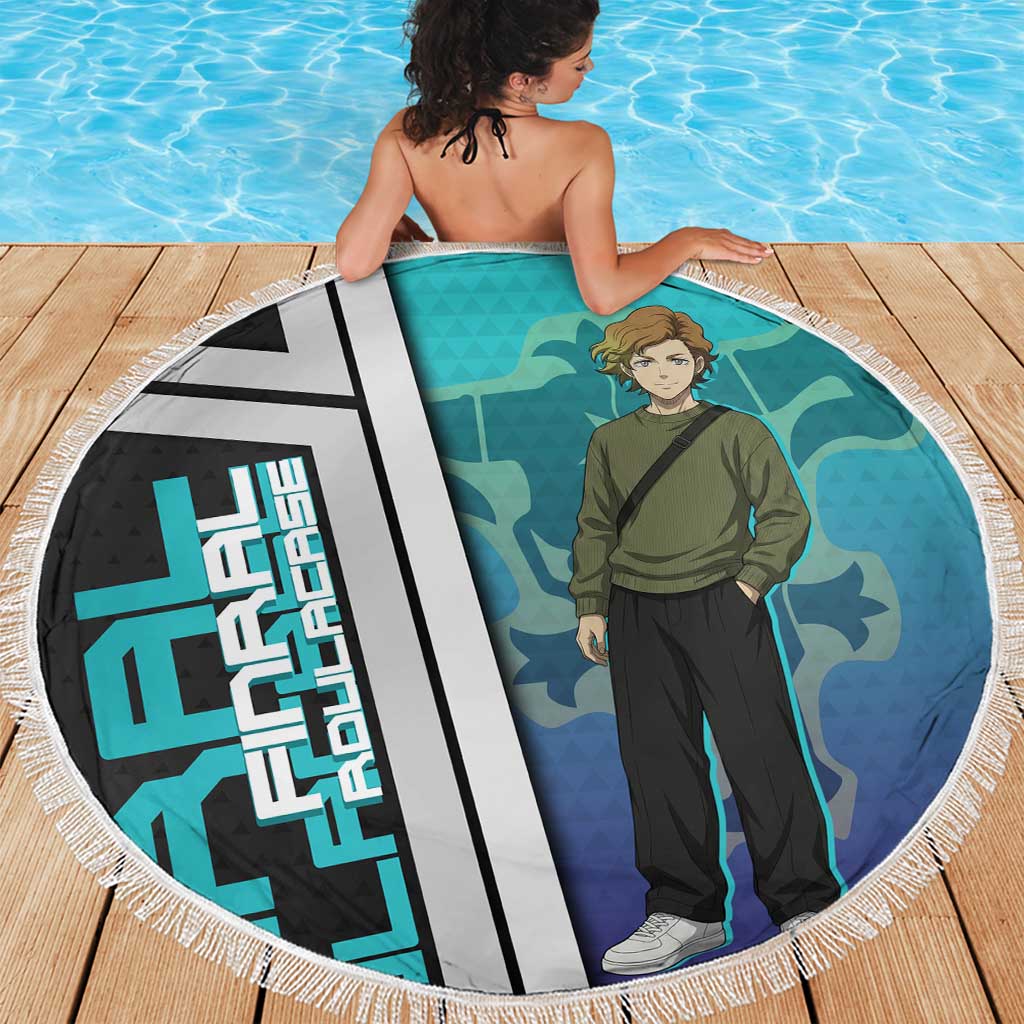 Black Clover Finral Roulacase Beach Blanket Anime Illustration Style