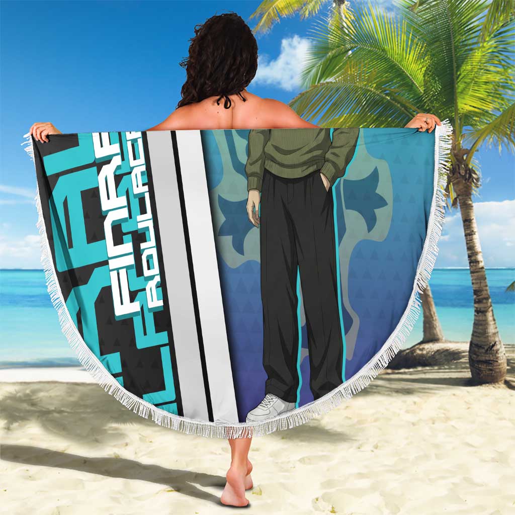 Black Clover Finral Roulacase Beach Blanket Anime Illustration Style