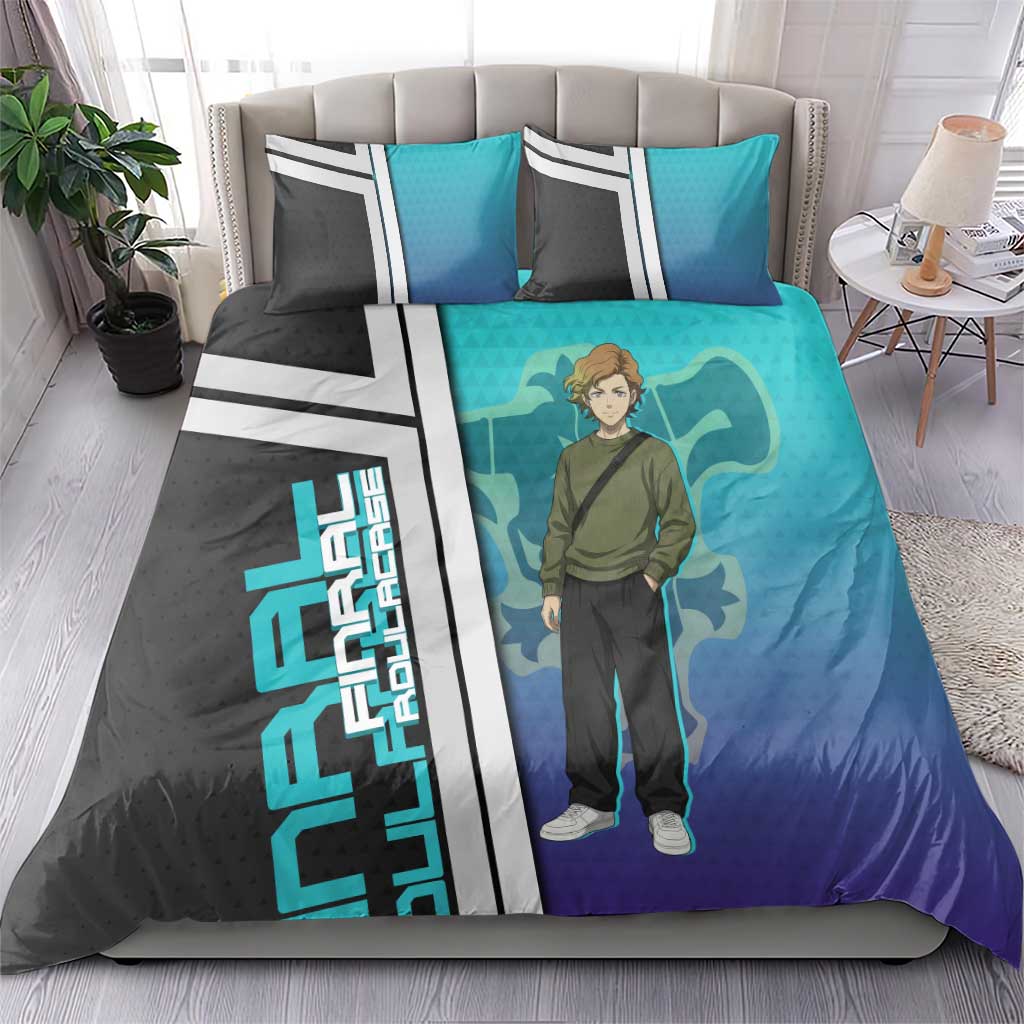 Black Clover Finral Roulacase Bedding Set Anime Illustration Style