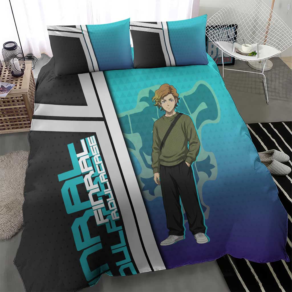 Black Clover Finral Roulacase Bedding Set Anime Illustration Style