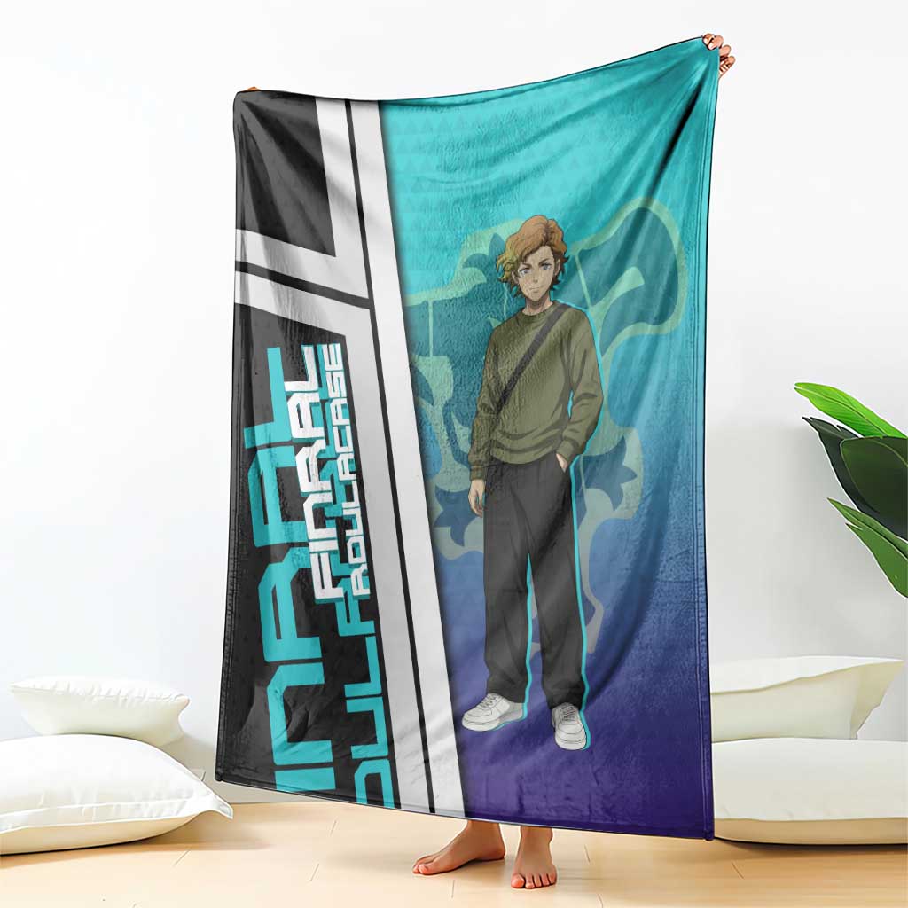 Black Clover Finral Roulacase Blanket Anime Illustration Style