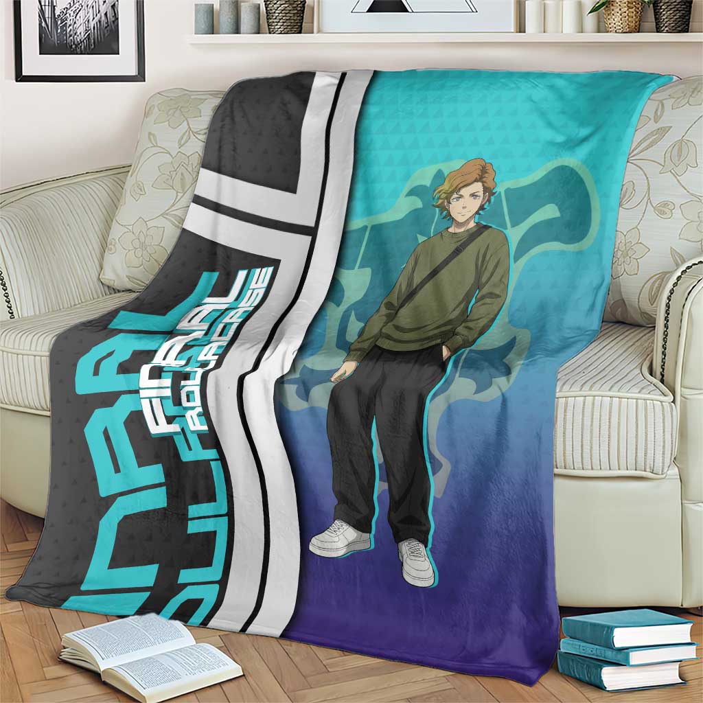 Black Clover Finral Roulacase Blanket Anime Illustration Style