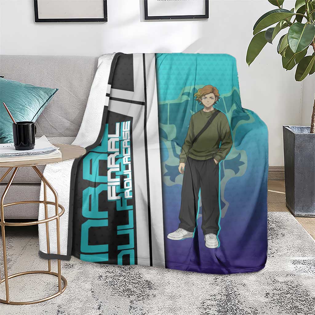 Black Clover Finral Roulacase Blanket Anime Illustration Style