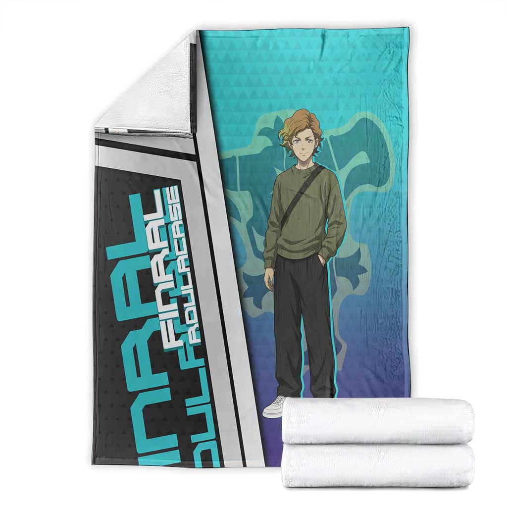 Black Clover Finral Roulacase Blanket Anime Illustration Style