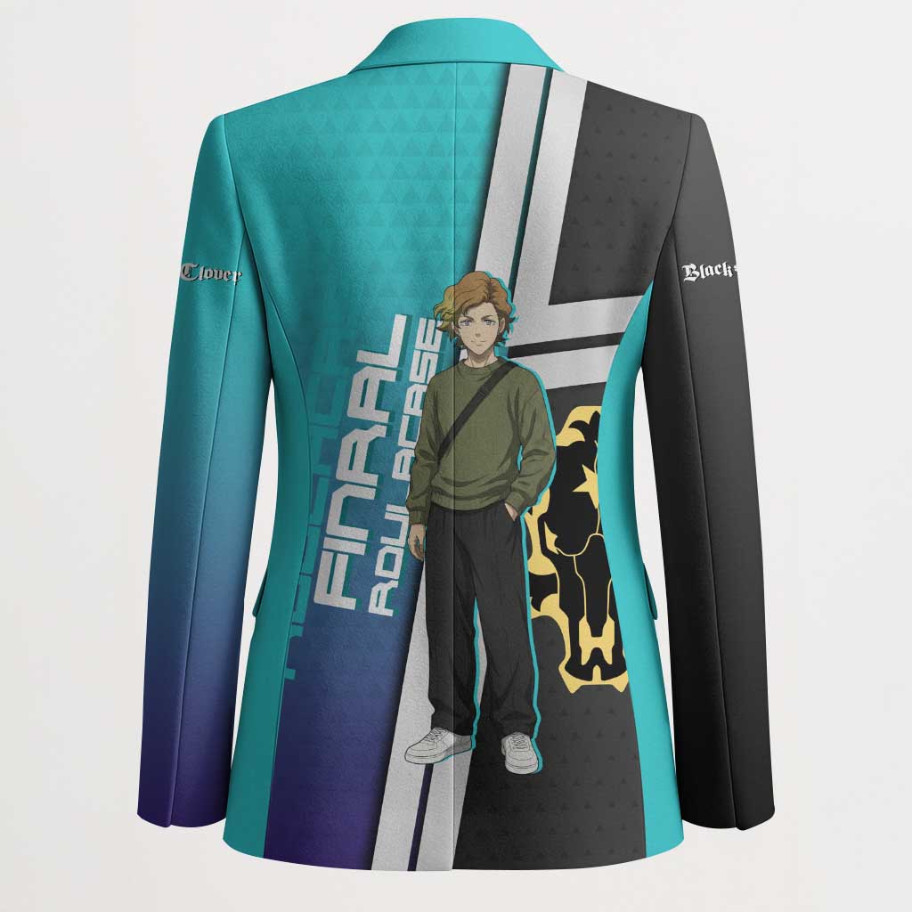 Black Clover Finral Roulacase Blazer Anime Illustration Style
