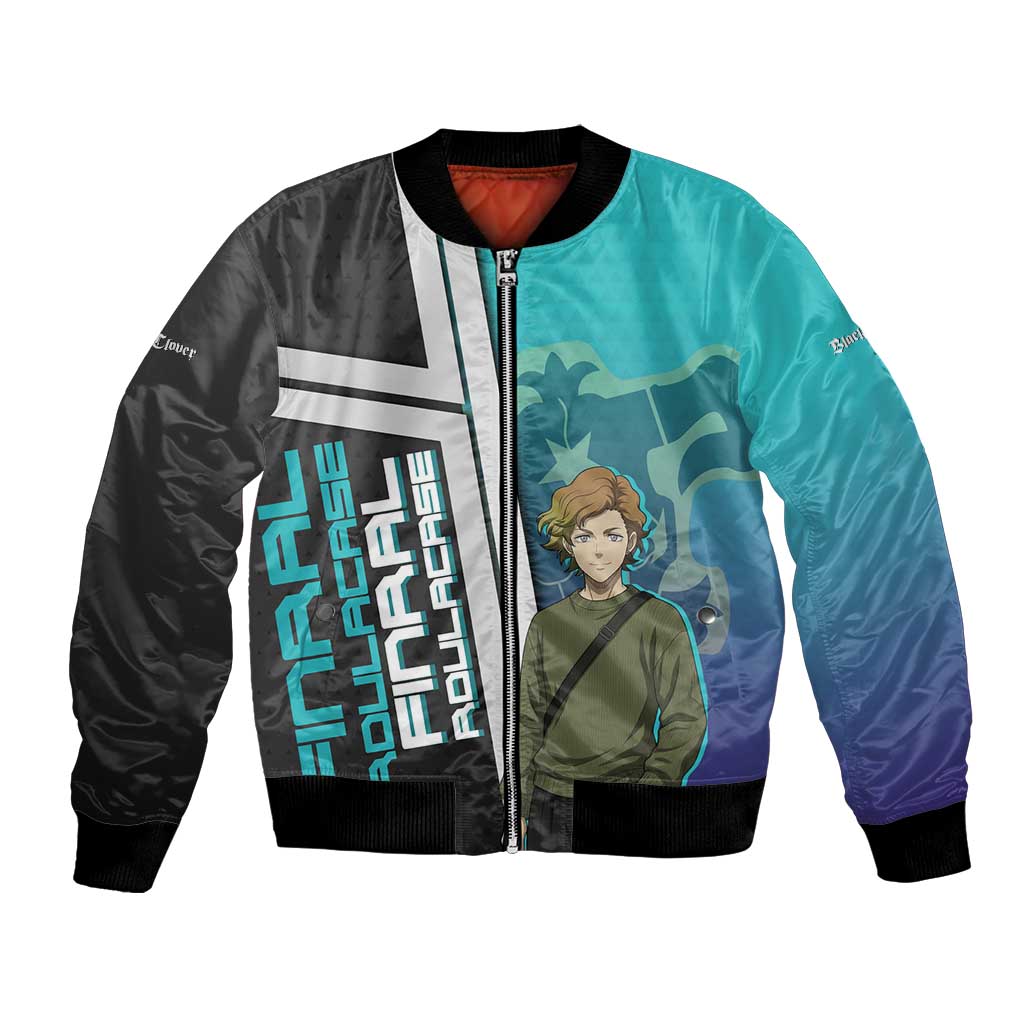 Black Clover Finral Roulacase Bomber Jacket Anime Illustration Style