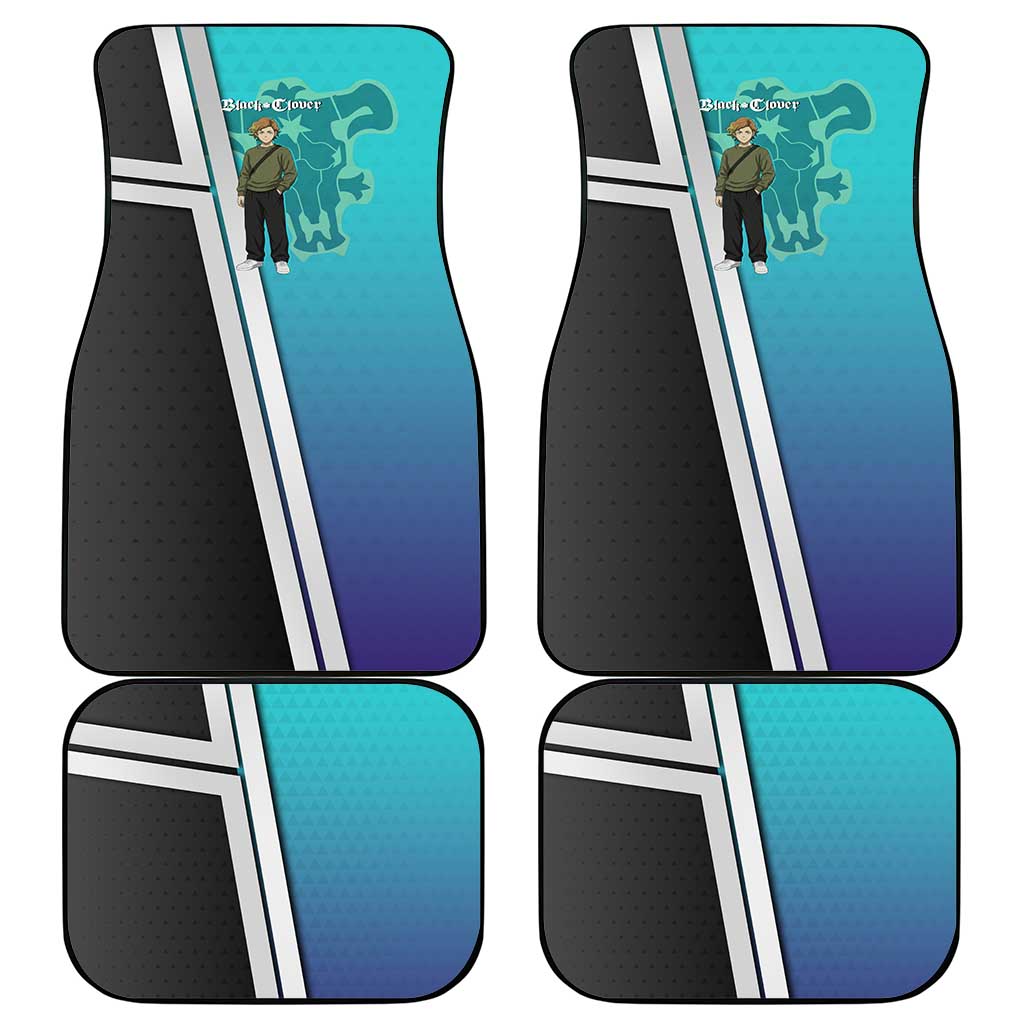 Black Clover Finral Roulacase Car Mats Anime Illustration Style