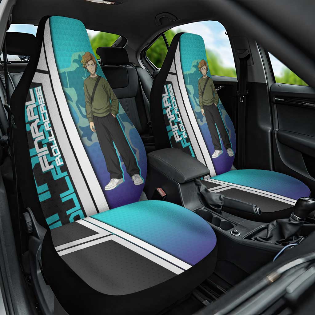 Black Clover Finral Roulacase Car Seat Cover Anime Illustration Style