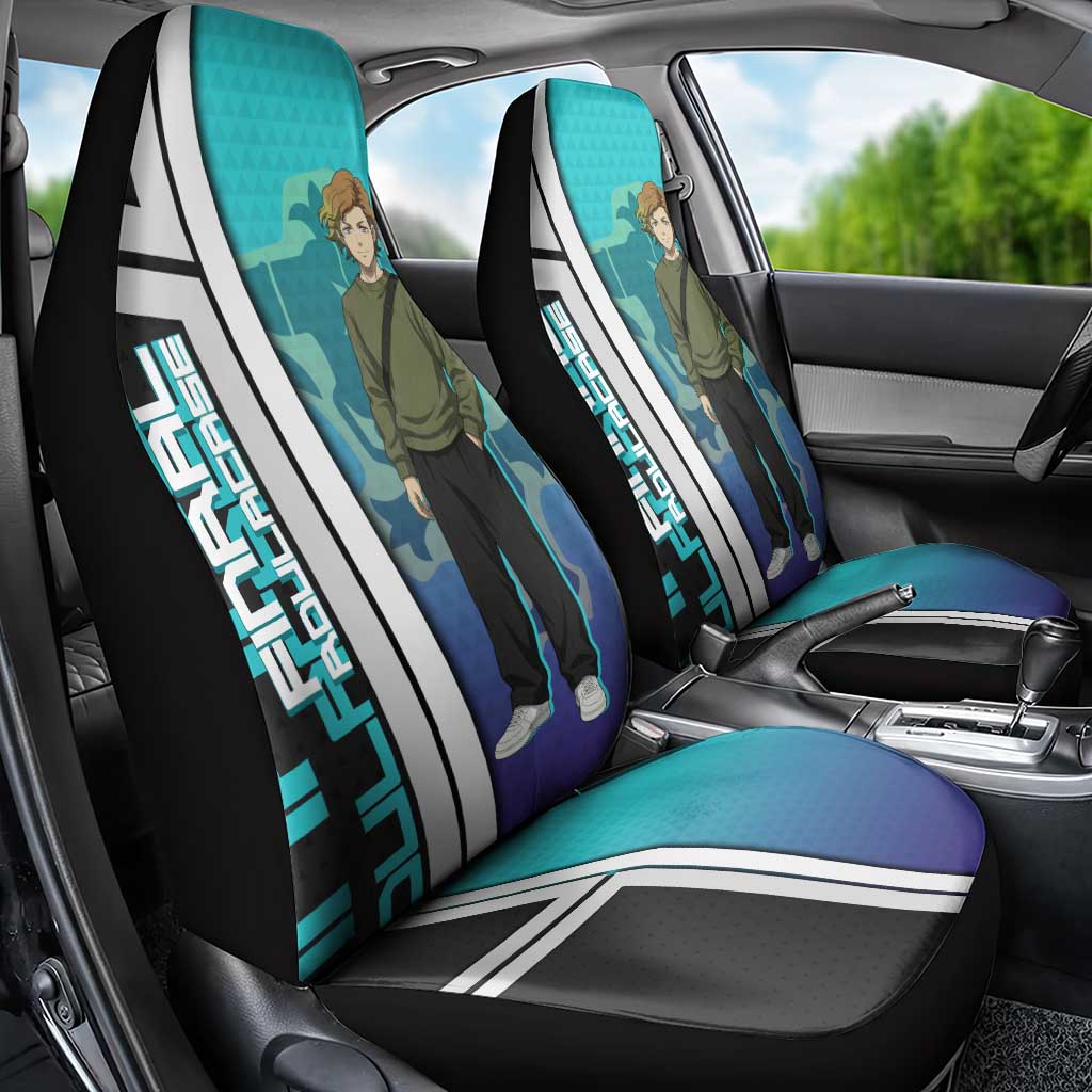 Black Clover Finral Roulacase Car Seat Cover Anime Illustration Style