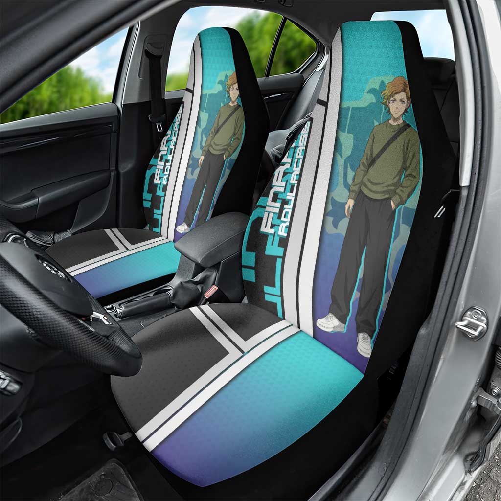 Black Clover Finral Roulacase Car Seat Cover Anime Illustration Style