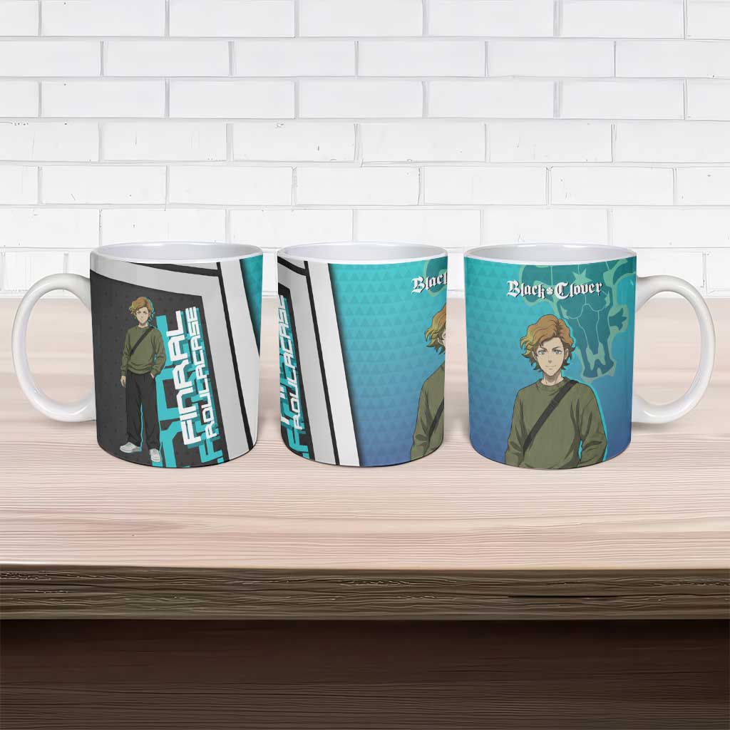 Black Clover Finral Roulacase Ceramic Mug Anime Illustration Style