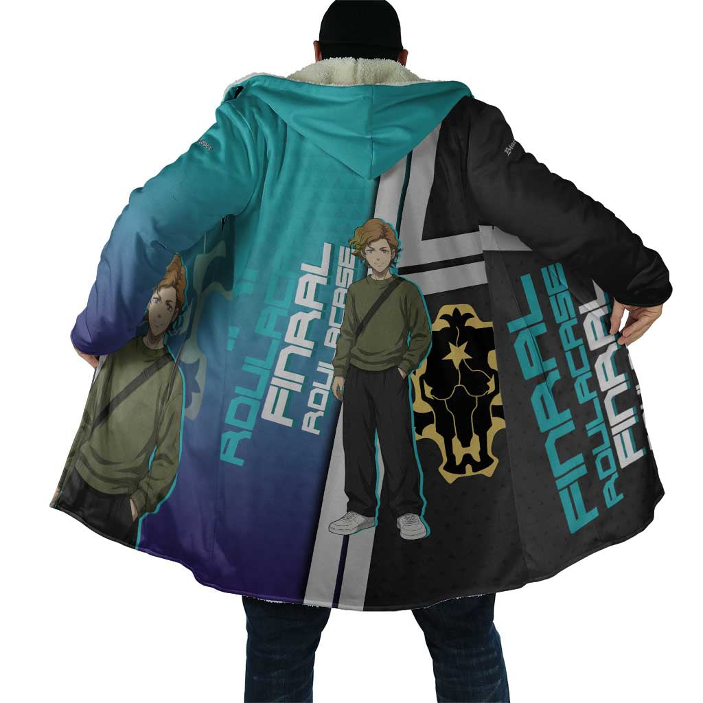 Black Clover Finral Roulacase Cloak Anime Illustration Style