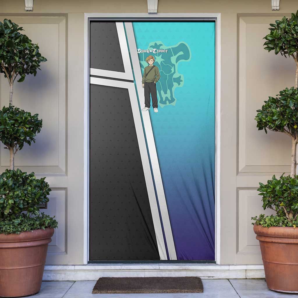 Black Clover Finral Roulacase Door Cover Anime Illustration Style
