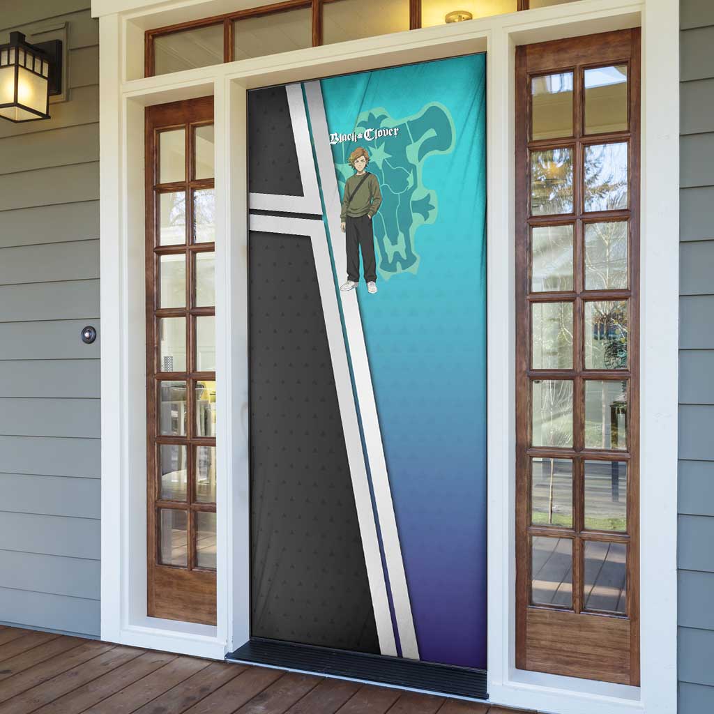 Black Clover Finral Roulacase Door Cover Anime Illustration Style