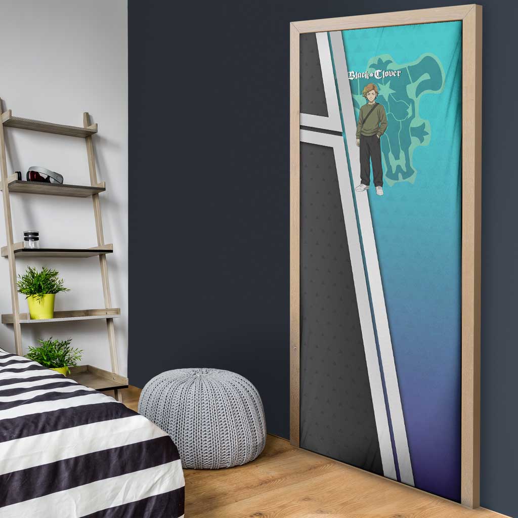 Black Clover Finral Roulacase Door Cover Anime Illustration Style