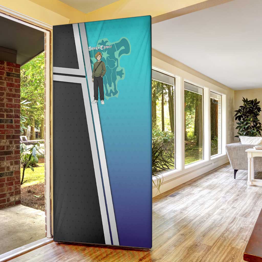 Black Clover Finral Roulacase Door Cover Anime Illustration Style