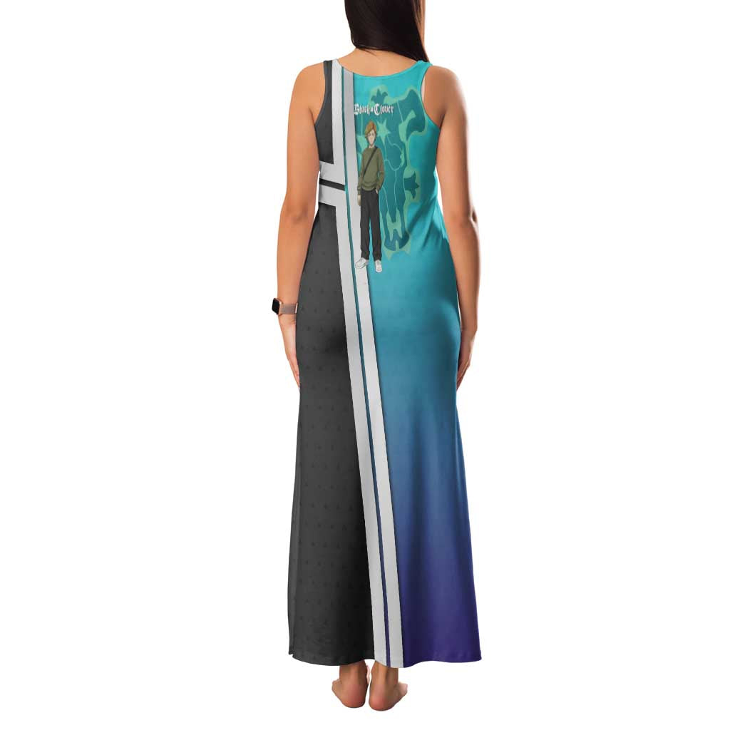 Black Clover Finral Roulacase Family Matching Tank Maxi Dress and Hawaiian Shirt Anime Illustration Style