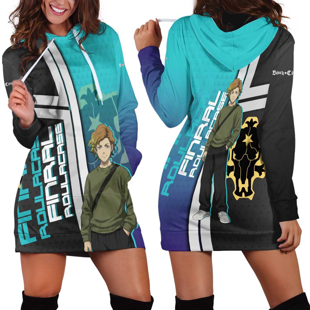 Black Clover Finral Roulacase Hoodie Dress Anime Illustration Style