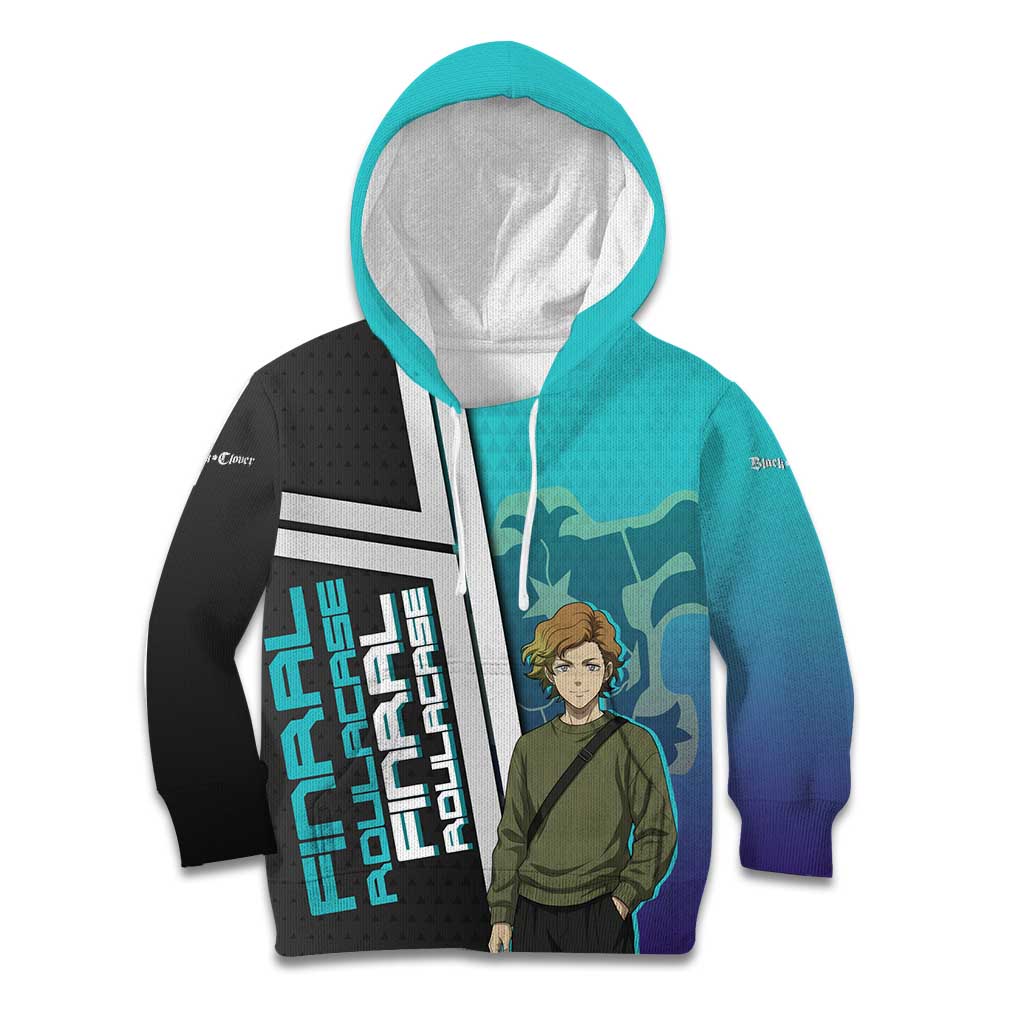 Black Clover Finral Roulacase Kid Hoodie Anime Illustration Style