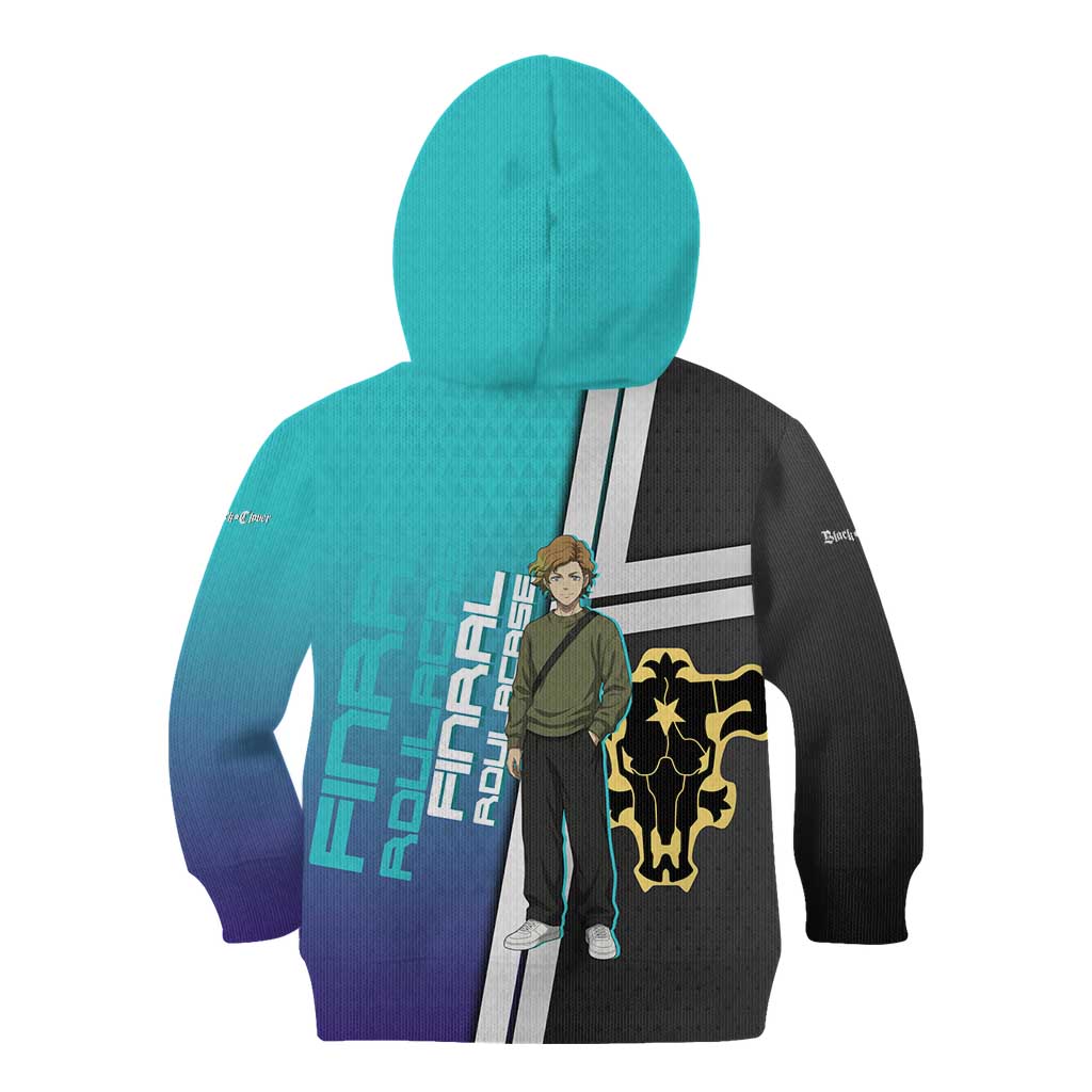 Black Clover Finral Roulacase Kid Hoodie Anime Illustration Style