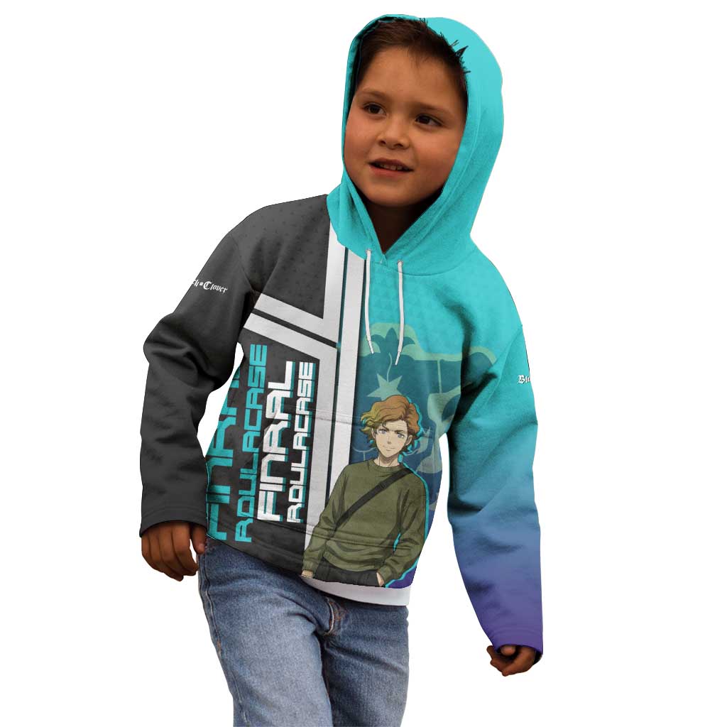 Black Clover Finral Roulacase Kid Hoodie Anime Illustration Style