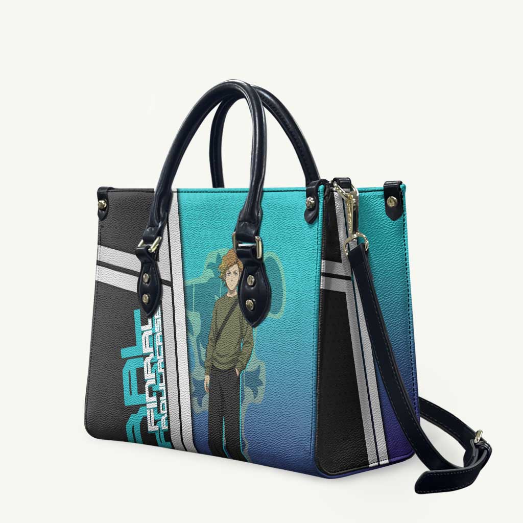 Black Clover Finral Roulacase Leather Bag Anime Illustration Style