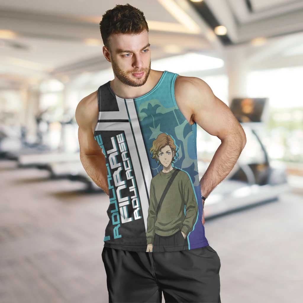 Black Clover Finral Roulacase Men Tank Top Anime Illustration Style