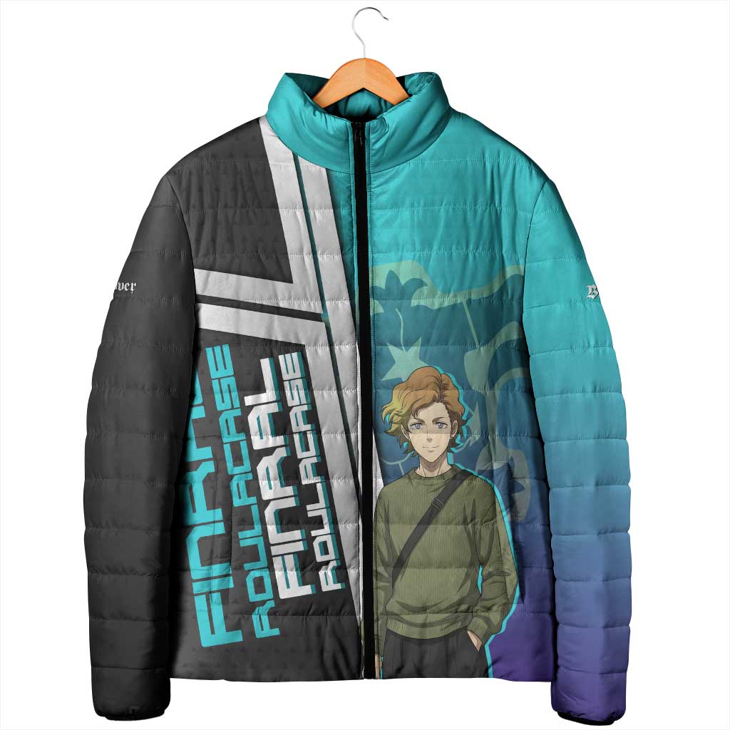 Black Clover Finral Roulacase Padded Jacket Anime Illustration Style