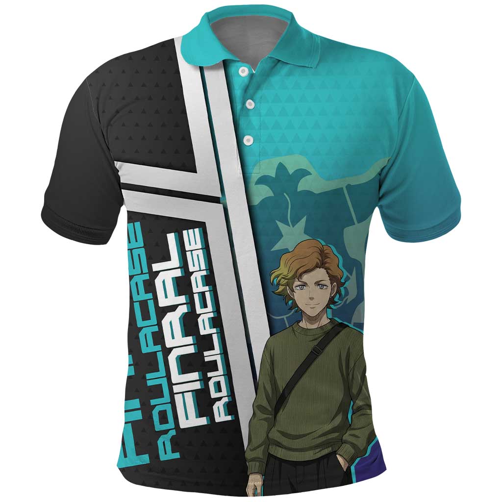 Black Clover Finral Roulacase Polo Shirt Anime Illustration Style