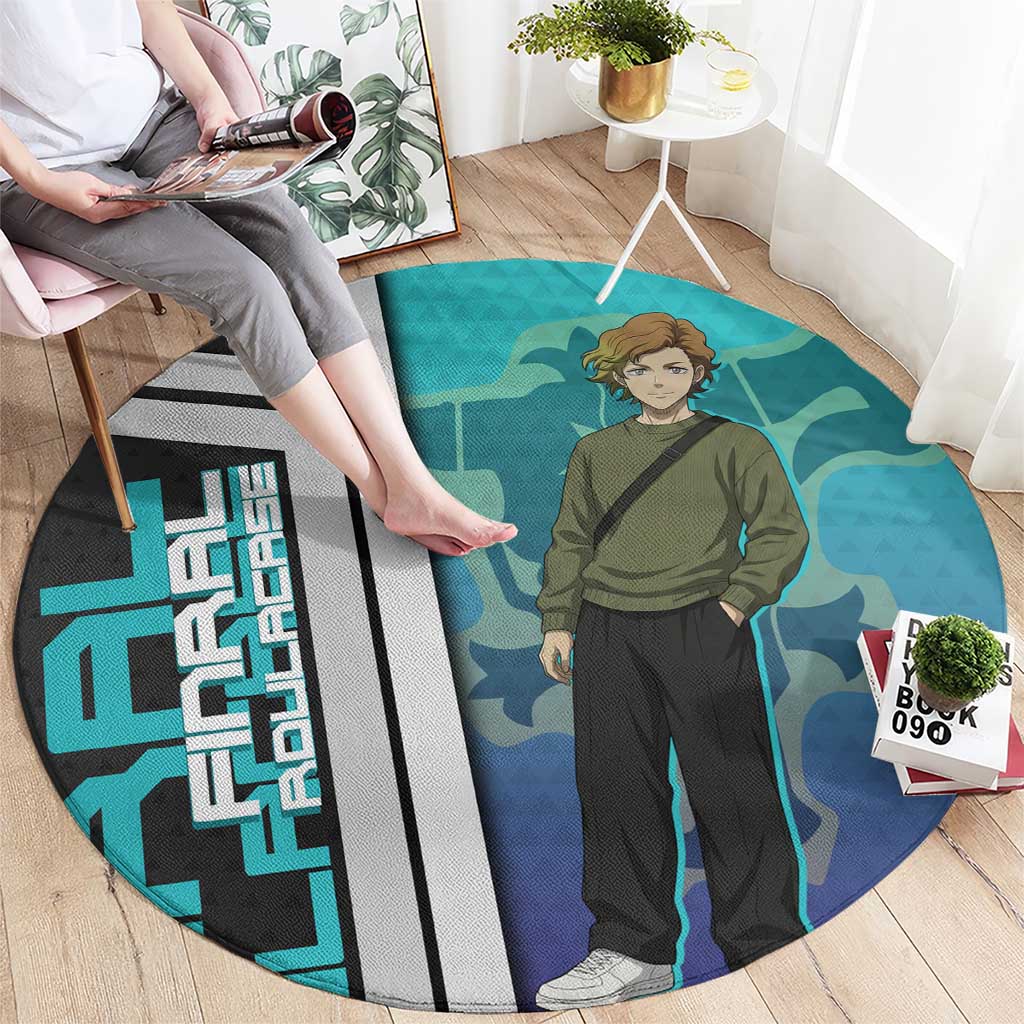 Black Clover Finral Roulacase Round Carpet Anime Illustration Style