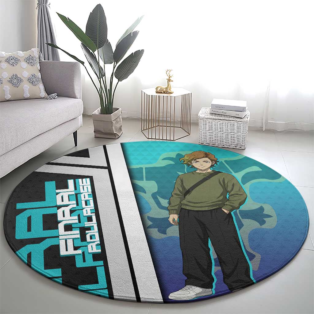 Black Clover Finral Roulacase Round Carpet Anime Illustration Style