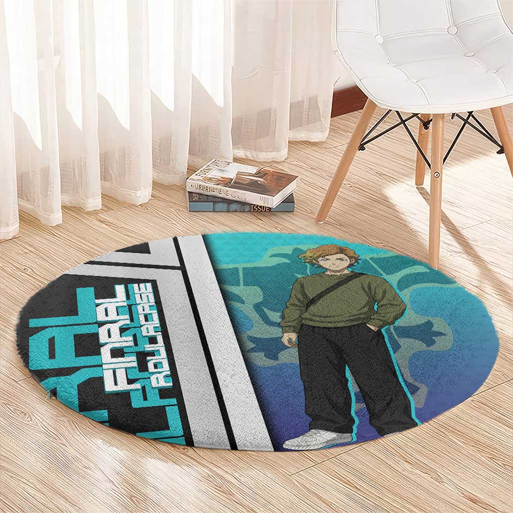 Black Clover Finral Roulacase Round Carpet Anime Illustration Style