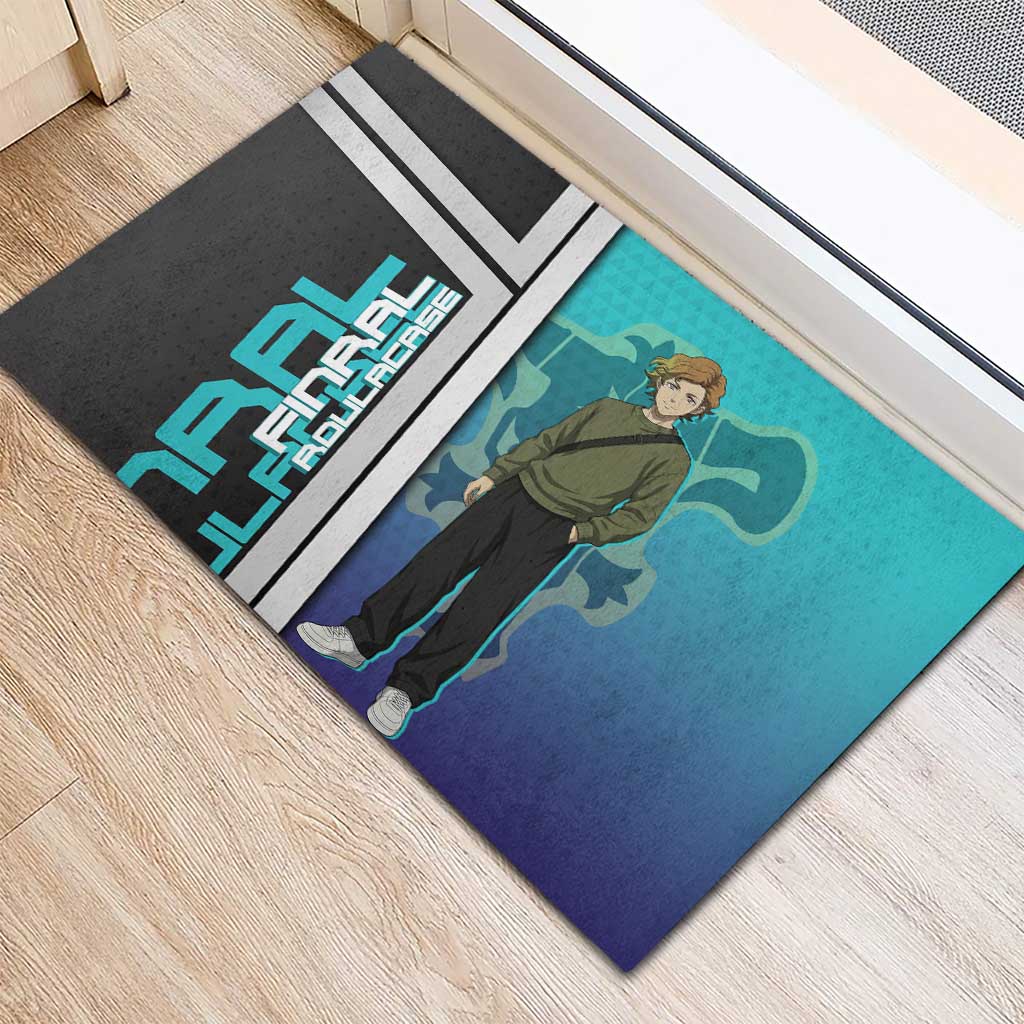 Black Clover Finral Roulacase Rubber Doormat Anime Illustration Style