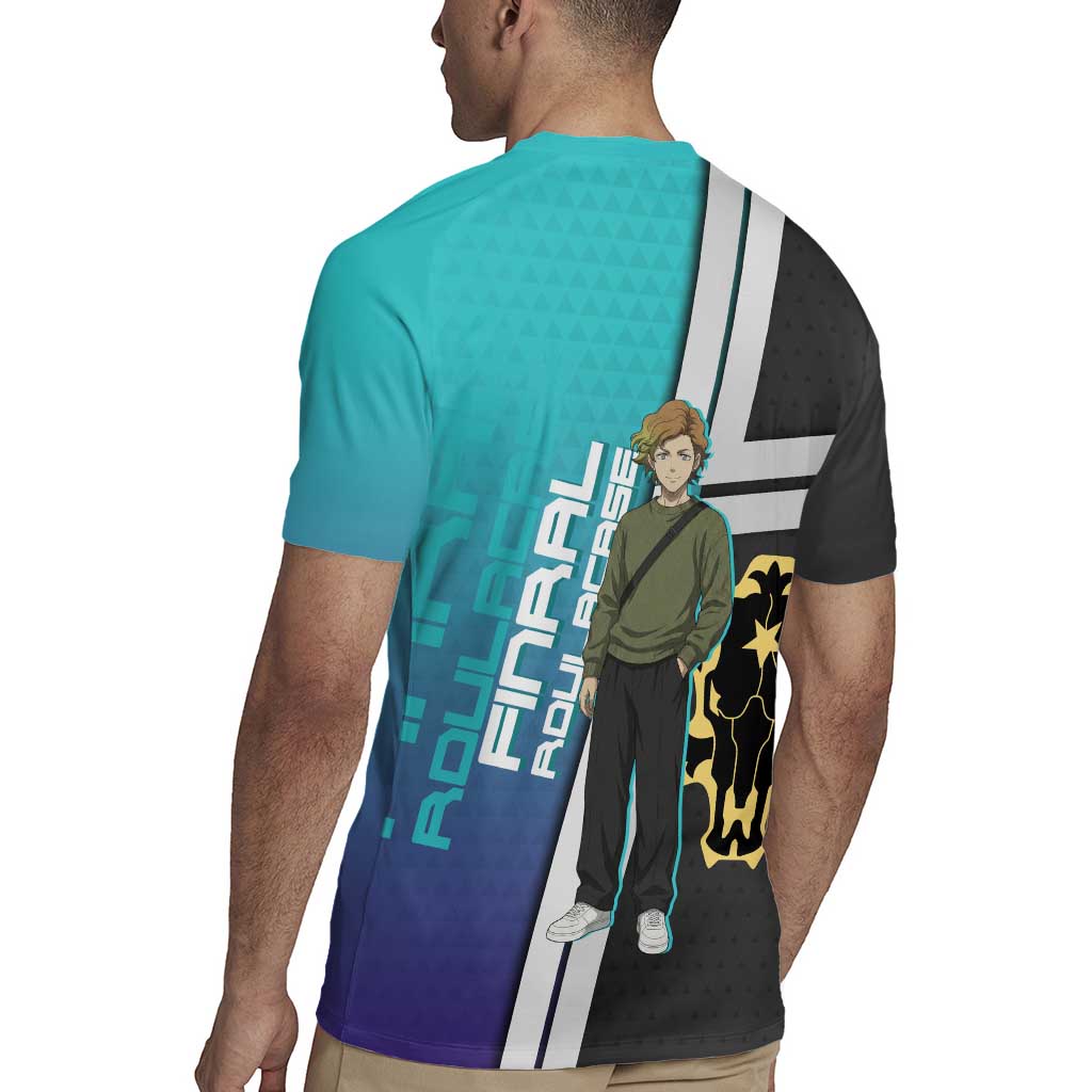 Black Clover Finral Roulacase Rugby Jersey Anime Illustration Style