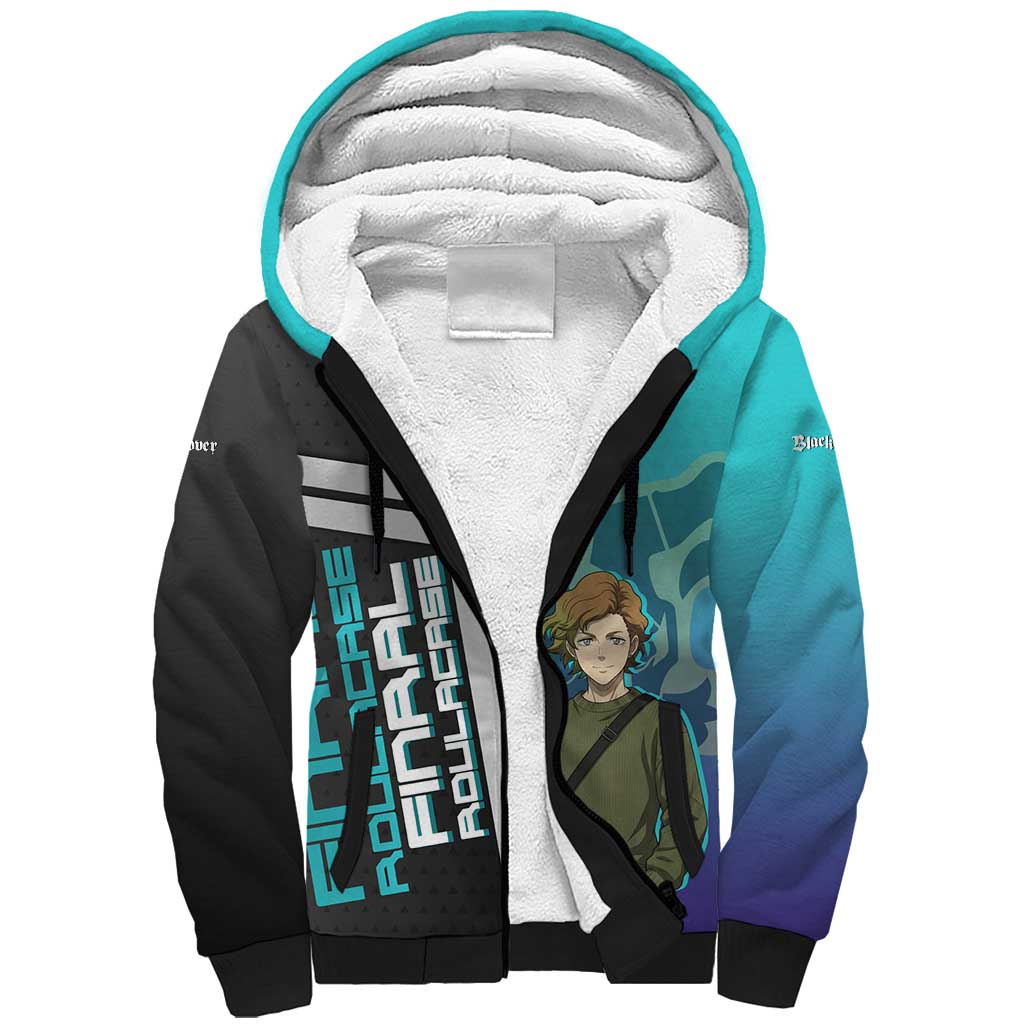 Black Clover Finral Roulacase Sherpa Hoodie Anime Illustration Style