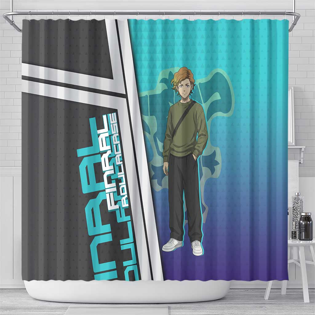 Black Clover Finral Roulacase Shower Curtain Anime Illustration Style