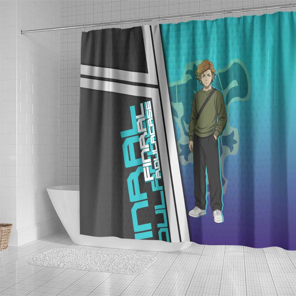 Black Clover Finral Roulacase Shower Curtain Anime Illustration Style