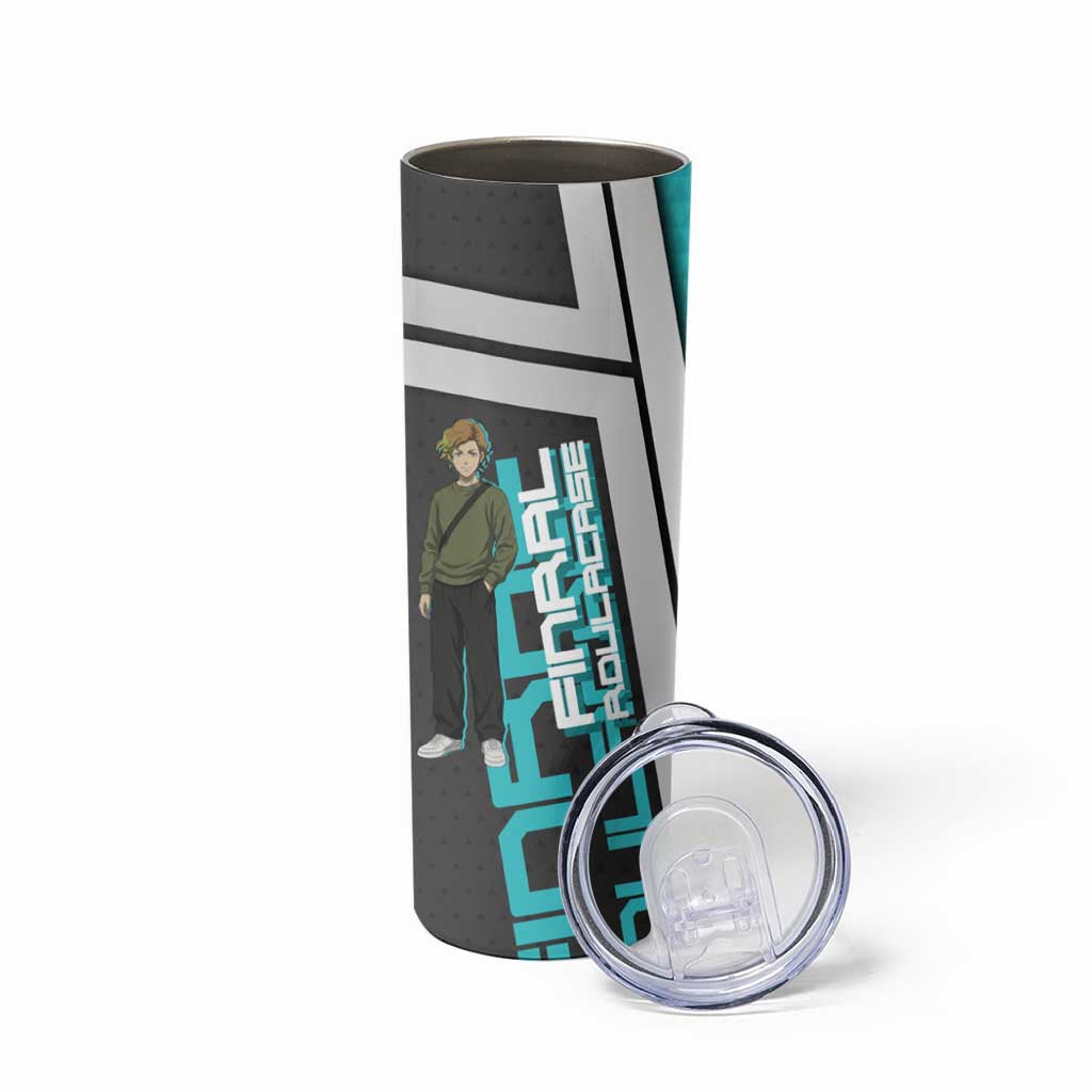 Black Clover Finral Roulacase Skinny Tumbler Anime Illustration Style