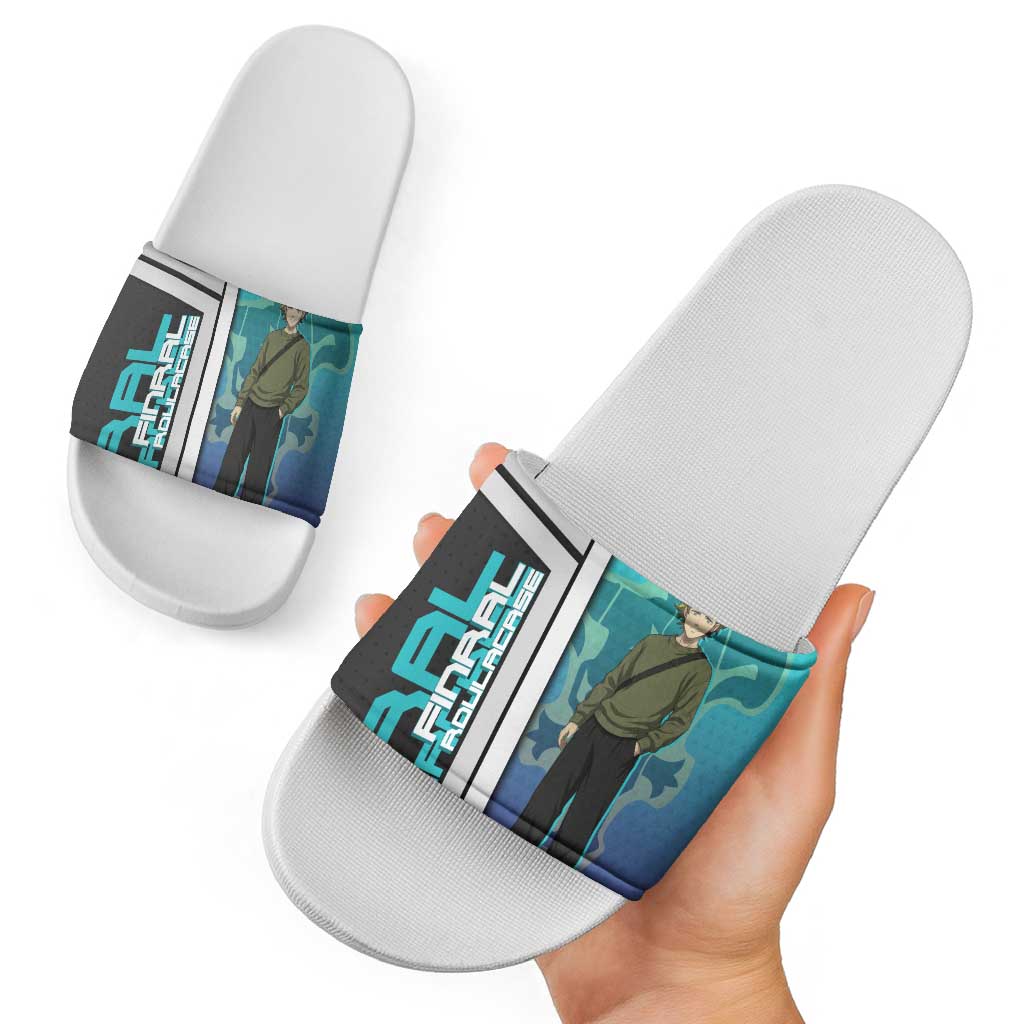 Black Clover Finral Roulacase Slide Sandals Anime Illustration Style