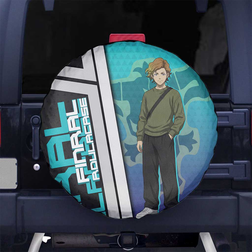 Black Clover Finral Roulacase Spare Tire Cover Anime Illustration Style