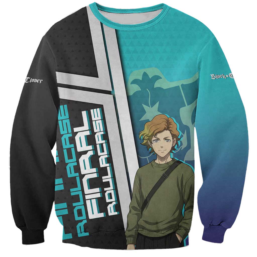 Black Clover Finral Roulacase Sweatshirt Anime Illustration Style